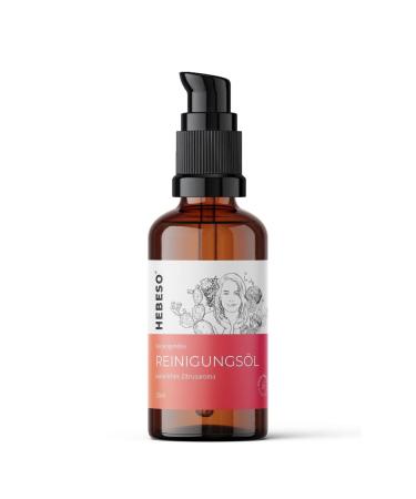 Rejugal cleaning oil 50ml - 5 nourishing oils & vitamin E - for all skin types - removes waterproof make -up - make -up oil with face yoga expert develops 50 ml (1 Pack)