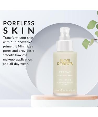 Shine Away Oil Blotting Primer by Flori Roberts | Long-Lasting Oil & Shine Control for Women of Color | Flawless Complexion - Buy Online on SooperMarket.com