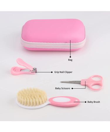 38PCS Upgraded Baby Healthcare & Grooming Kit for Newborns - Safety Baby Care Set, Pink - Buy Online on SooperMarket.com