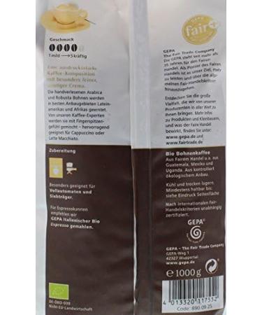 GEPA Caffe Organic Coffee Cream 1 kg - Buy Online on SooperMarket.com