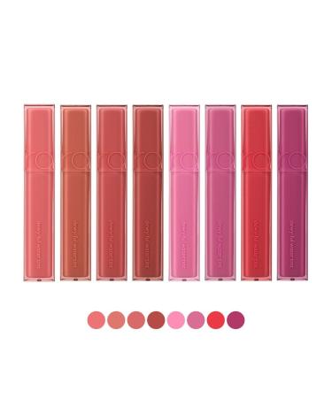 rom&nd DEWY FUL WATER TINT 05 TAFFY - High Pigment Glossy Lip Tint for Hydrated Lips | Moisturizing & Non-Sticky Formula with Colorful Shades | High Shine Lip Color - 0.18oz - Buy Online on SooperMarket.com