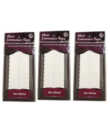 360 Tabs/Lots 30 Sheets No Shine White Adhesive Tape Fixed Wig Glue Extension Strips Waterproof for Toupees/Lace Wig
