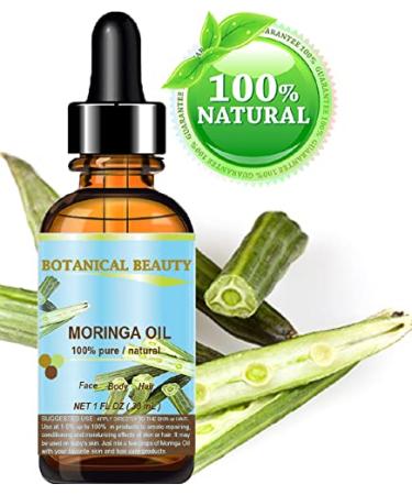 Buy 100% Pure Moringa Oil - Cold Pressed Carrier Oil for Skin Hair Lips & Nails | Nutrient-Dense Natural Beauty | 1 Fl. oz. (30 ml - Buy Online on SooperMarket.com