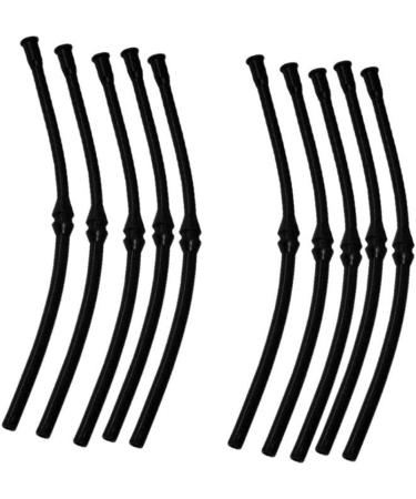 Black Fuel Hose Line Set for 45cc & 52cc Chinese Chainsaw - 10PCs Plastic Fuel Tubes - International Shipping Available - Buy Online on SooperMarket.com