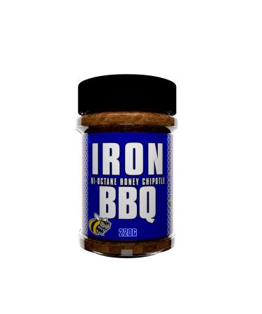 Angus & Oink | IRN BBQ Rub & Seasoning | High-Octane Honey Chipotle Flavor | Great for Ribs & Chicken | Gluten-Free | 220g