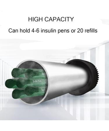 Insulin Cold Box Portable Car Semiconductor Mini Medicine Small Refrigerator 2-8 C Low Noise and Energy Saving Blue (Blue) - Buy Online on SooperMarket.com