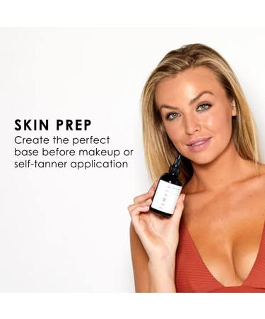 TEMPTU Skin Prep BHA Exfoliating Hydrating Toner - 5% Willow Bark Natural Facial Exfoliant - Buy Online on SooperMarket.com