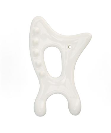 Gua Sha Massager Rounded Edges Ergonomic Gua Sha Massager made of ceramic for the body