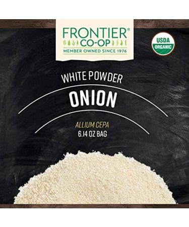 Frontier Co-op Organic White Onion Powder 6.14oz - Premium Quality Onion Powder for Flavorful Cooking - Buy Online on SooperMarket.com