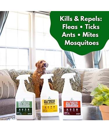 Cedarcide All-Purpose Bug Spray (Cedarwood 16 Fl Oz) - Kill, Repel & Control Mosquitos, Fleas, Ticks, Ants & Insects - Safe for People, Pets & Kids - Buy Online on SooperMarket.com