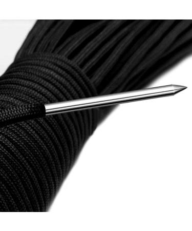 Sonku 8 Pack Paracord FID Lacing Needles Set with Smoothing Tool - Stainless Steel Stitching Set for Paracord Bracelet, Leather Weaving - 8 Sizes - Silver - Buy Online on SooperMarket.com