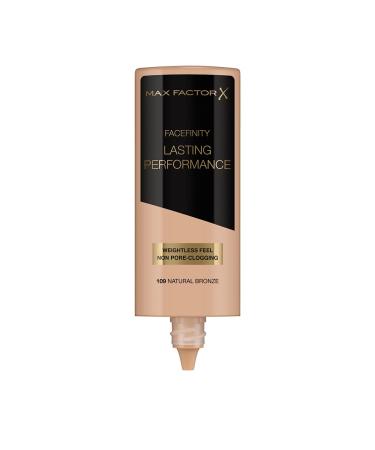Max Factor Lasting Performance Foundation Natural Bronze 109 - Long-Lasting Weightless Liquid Makeup 35 ml | Perfect Primer for Flawless Skin - Buy Online on SooperMarket.com