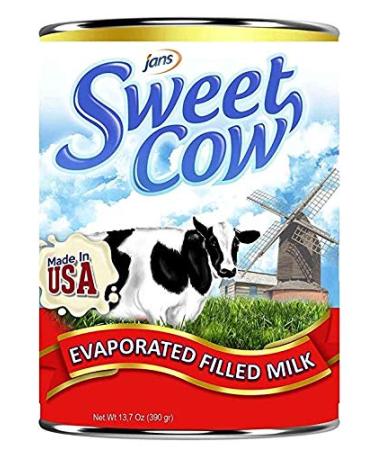 Sweet Cow Evaporated Filled Milk 12 Fl Oz - Pack of 12 | Premium Quality Dairy Product - Buy Online on SooperMarket.com