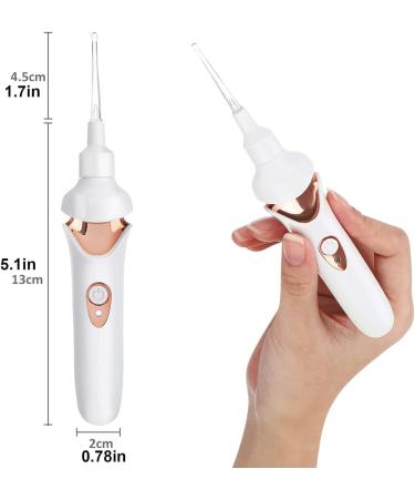 Silicone Electric Earwax Removal Kit - Gentle Ear Cleaning Tool with LED Light for Kids and Adults - Buy Online on SooperMarket.com