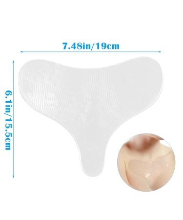 Buy Anti-Wrinkle Silicone Chest Pads - Reusable Self-Adhesive Overnight Patches for Fine Lines - Buy Online on SooperMarket.com