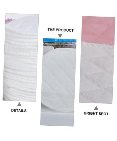 Toyvian 60 Pcs Reusable Breastfeeding Pads | Individually Wrapped Eco-Friendly Cotton Pads for Postpartum Care | Super Strong Breast Pads for Mothers - Buy Online on SooperMarket.com