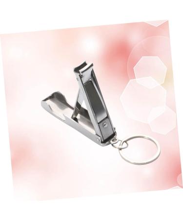 FOMIYES Stainless Steel Nail Clippers Stainless Steel Keychain Stainless Steel Bottle Opener Key Chain Fold - Buy Online on SooperMarket.com