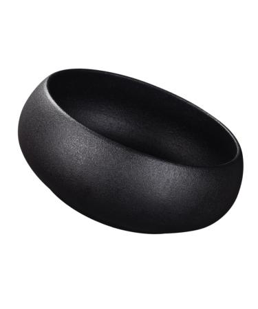 HOMSFOU Tea Wash Ink Brush Washing Jar Rice Bowl Ceramic Teaware Bowl Ceramic Ink Dish Matcha Tea Cup Bowl Traditional Tea Japan Matcha Bowl Tea Cup Large Tea Mug Black Pottery