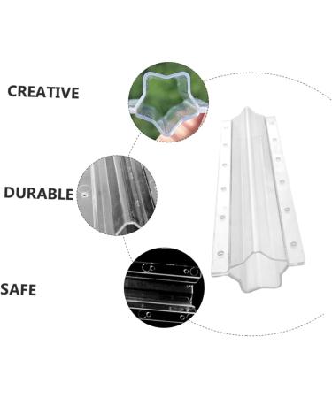 Kisangel 4 Pcs Vegetable Shaping Mold Plant Vegetable Growth Mould Fruit Shaping Tool Heart-Shaped As Shownx2pcs 20x4cmx2pcs - Buy Online on SooperMarket.com