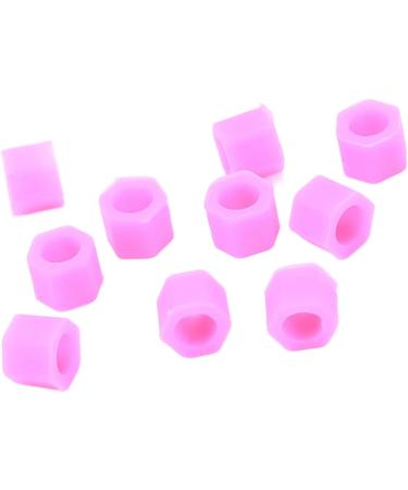 100 Non-Toxic Silicone Tooth Rings - Purple Code Rings for Dental Instruments & Hospital Marking - Buy Online on SooperMarket.com