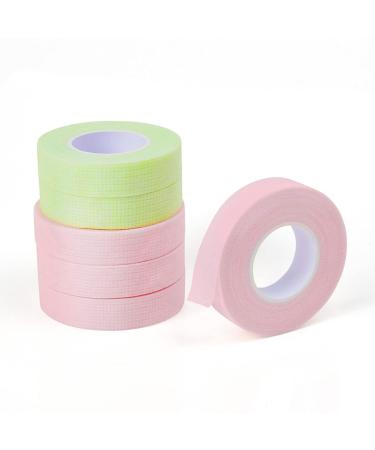 10 Rolls Adhesive Fabric Eyelash Extension Tape - Breathable Micropore Eyelash Tape for Extensions - 9m/10 Yards Each Roll - Multicolor | Best Quality Supplies - Buy Online on SooperMarket.com
