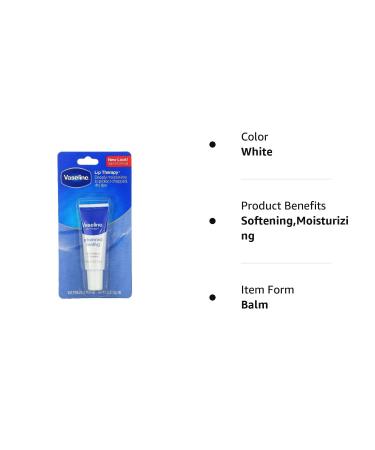 Vaseline Lip Therapy Advanced Formula 0.35 oz - Pack of 5 | Hydrating Lip Balm Set - Buy Online on SooperMarket.com