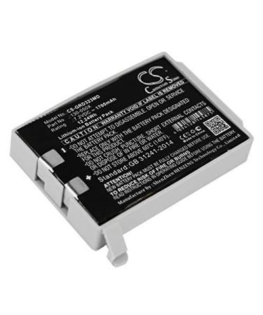 FITHOOD Battery Replacement for cme Bodyguard 323 130-050X (1700mAh/7.2V)