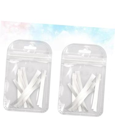 2 Nail Fiber Nail Extension Silk Fiberglass Nail Extensions Kit Nail Extension Fiber Silk Fiber Nails Fiberglass Nail Tips Gel Kit for Nails Manicure Fiber Nail Art Fiber White HAPINARY - Buy Online on SooperMarket.com
