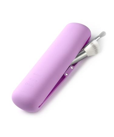 FERYES Travel Makeup Brush Holder L Purple