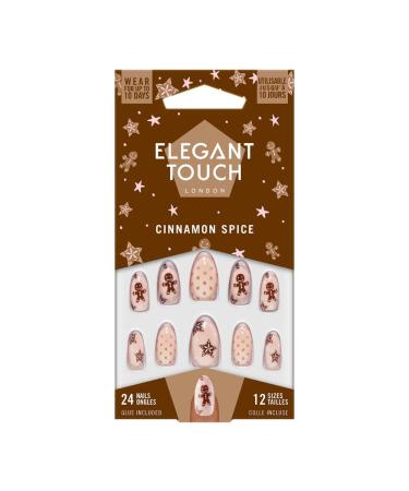 Elegant Touch ET Luxe Looks Cinnamon Spice Brown/Pink One Size