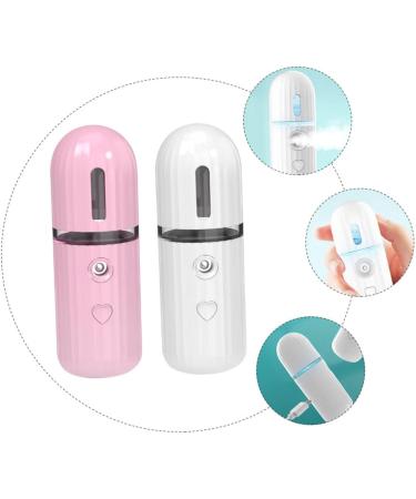 Angoily 2pcs Moisturizing Sprayer Mini Humidifier Facial Premium Facial Mister Travel Portable - Buy Online on SooperMarket.com