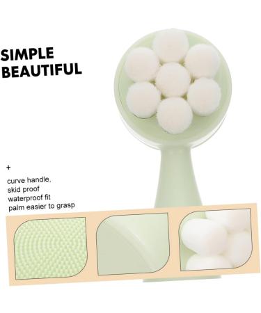 Mikinona Face Brush Facial Brush Face Cleaner Home Accessory Portable Exfoliating Brush Face Supply Multi-function Exfoliating Brush Convenient Exfoliating Brush Face Accessory - Buy Online on SooperMarket.com