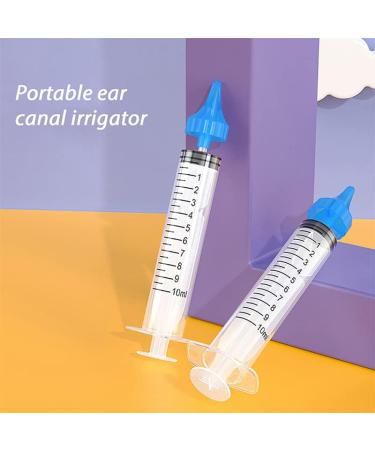 Ear Wax Cleaner Syringe - 1PC 10ML Ear Irrigation Tool for Adults & Children - Buy Online on SooperMarket.com