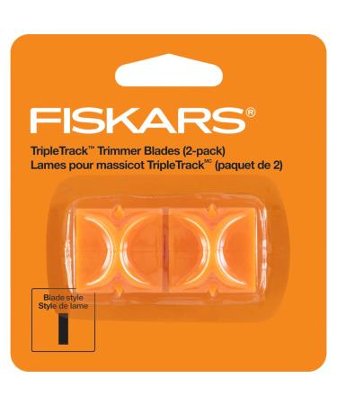 Fiskars TripleTrack Replacement Blades, Style I (196750-1001),Orange