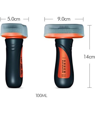 Automotive Oil Film Cleaning Brush Seedhubtok Glass Cleaning Board Hydrophobic Glass Coating for Windshield Anti-Rain Fog Cleaning Glass Brush Improves Clarity and Visibility (B-3Pcs) - Buy Online on SooperMarket.com