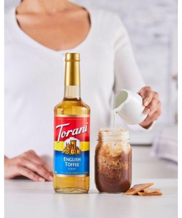 Torani English Toffee Flavour Syrup 750ml 2 Pack - Buy Online on SooperMarket.com