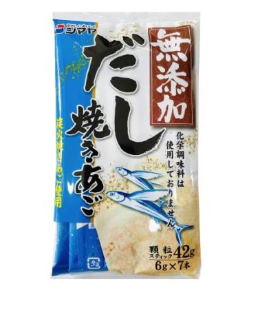 SHIMAYA Mutenka Yakiago Dashi Seasoning Stock (6g per sachet x 7 sachets) - 42g