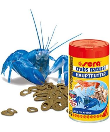 Sera Crabs Nature 100 ml - Premium Feed for Crabs Axolotls & Frogs | International Shipping Available - Buy Online on SooperMarket.com