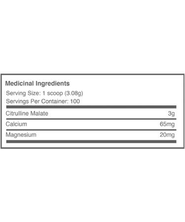 Ballistic Supps - Citrulline Malate 2:1-300 Grams - Buy Online on SooperMarket.com