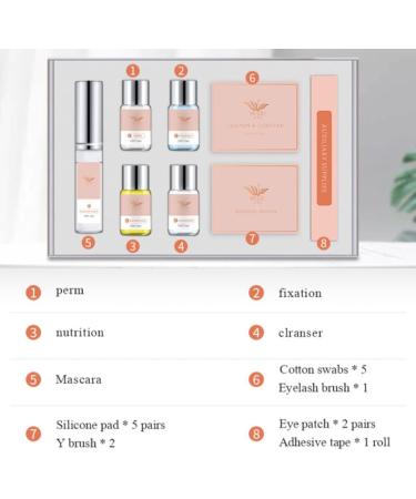 Eyelash Lift Tool Quick Perming Curling Extensions Set Semi Permanent lash Perm Lash Lamination Starter Kit for Salon Home Eyelash Lift Set Eyelash Perming Set Eyelash Perm Kit Eyelash Curling Set - Buy Online on SooperMarket.com