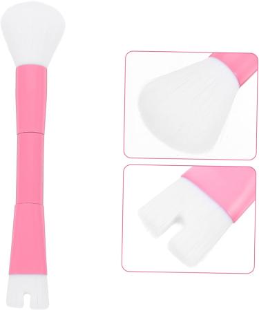 minkissy Nose Shadow Powder Brush Blush for Cheeks Cosmetic Brush Makeup Blending Brush Makeup Brush Makeup Supplies Concealer Brush Aluminum Tube Pink Miss Double Head Makeup Tools - Buy Online on SooperMarket.com