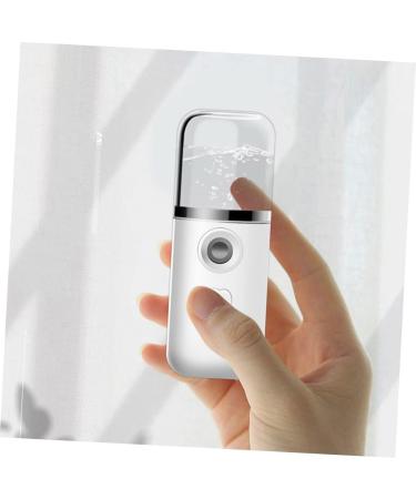 Healeved Hydrating Instrument Nano Mist Sprayer Portable Face Steamer Nano Face Steamer Abs White - Buy Online on SooperMarket.com