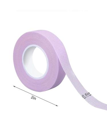 Buy GSHLLO 6 Rolls Eyelash Extension Adhesive Tape - Breathable Fabric for Makeup & Lash Grafting - Purple | International Shipping Available - Buy Online on SooperMarket.com