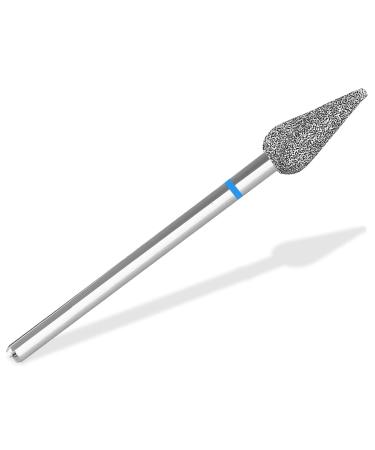 Diamond grinder milling bit medium grain for working on callus gel acrylic natural nail calluses