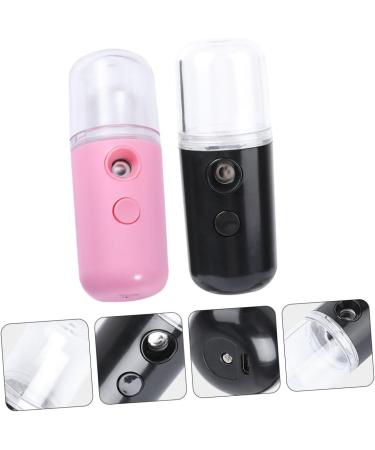 Baluue 2pcs Spray Hydrating Apparatus Spray Humidifier Pink Cleaner Portable Humidifiers Plastic - Buy Online on SooperMarket.com