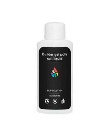 Vigcebit gel-poly nail fluid |Poly-nail gel gliding solution for nail extension |Slip Solution Solzstick-Professional Safe Gel Slip Builder Nail Tips Gel Fluß for Nail Art DIY