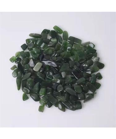 Natural Crystals and Stones 9mm-15mm Natural Green Jasper Quartz Crystal Gravel Stone for 100g for Decoration Gift - Buy Online on SooperMarket.com