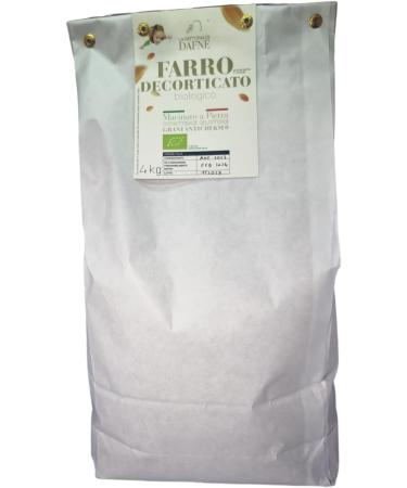 ORGANIC HULLED SPELLED ANCIENT CEREALS IN BEANS PRODUCTION IN ITALY PACK 1 PACK OF 4 KG - Buy Online on SooperMarket.com