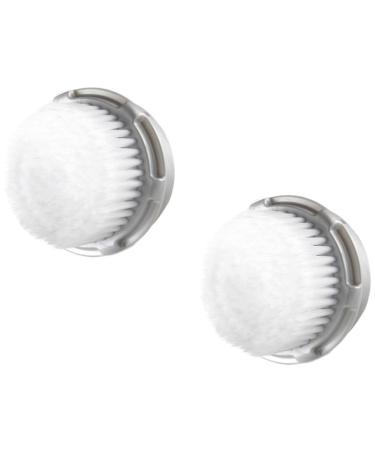 Cokaka Compatible Facial Brush Heads Replacements Cashmere Cleanser for Mia 1 2 3(Aria) SMART Profile Alpha Fit Plus Sonic Radiance (2-Pack) Cashmere 2-Pack