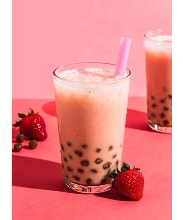 BUBBLE TEA Strawberry Flavour 315ml (Just Drink) (Pack of 6) - Buy Online on SooperMarket.com